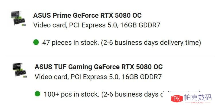 某零售商手握至少147块RTX 5080：但就是捂着不单卖