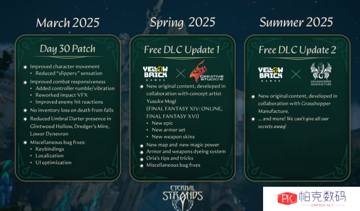 前《龙腾世纪》总监新作《永恒之链》公布2025路线图